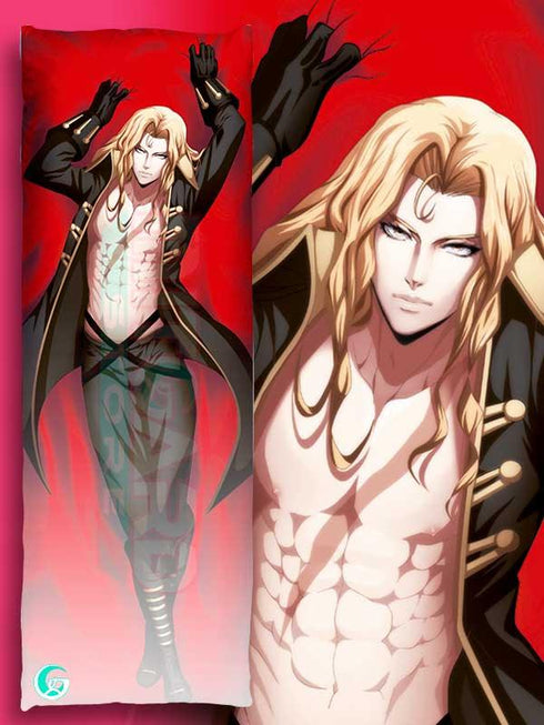 Adrian Farenheight Tepes / Alucard V2 Body pillow case CASTLEVANIA Mitgard-Knight